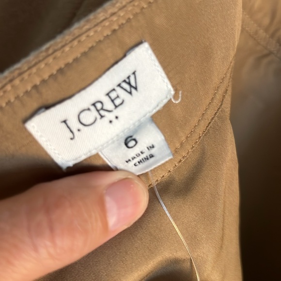 NWT J Crew, size 6, Classic Tan Women's Skirt - Picture 8 of 10